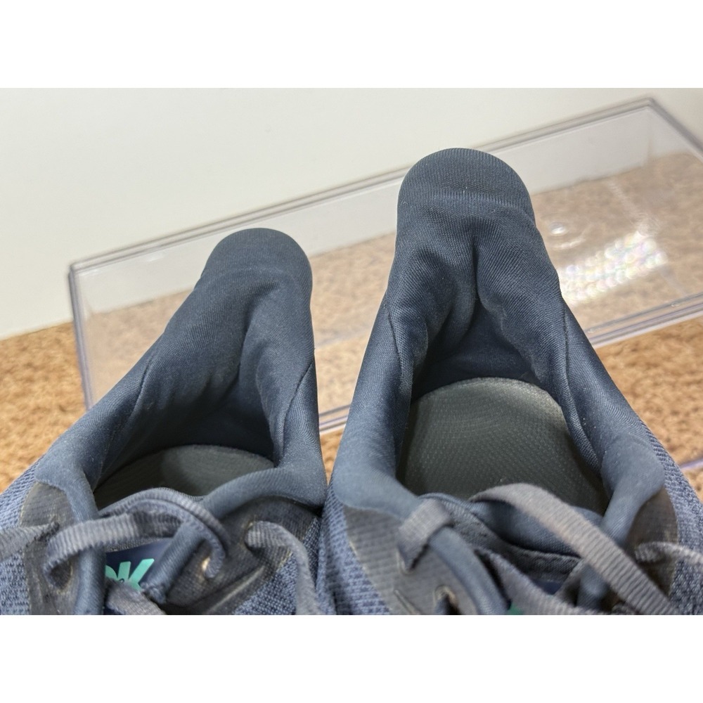 Hoka One One Navy Blue Teal Men's Athletic Shoes - Picture 12 of 13